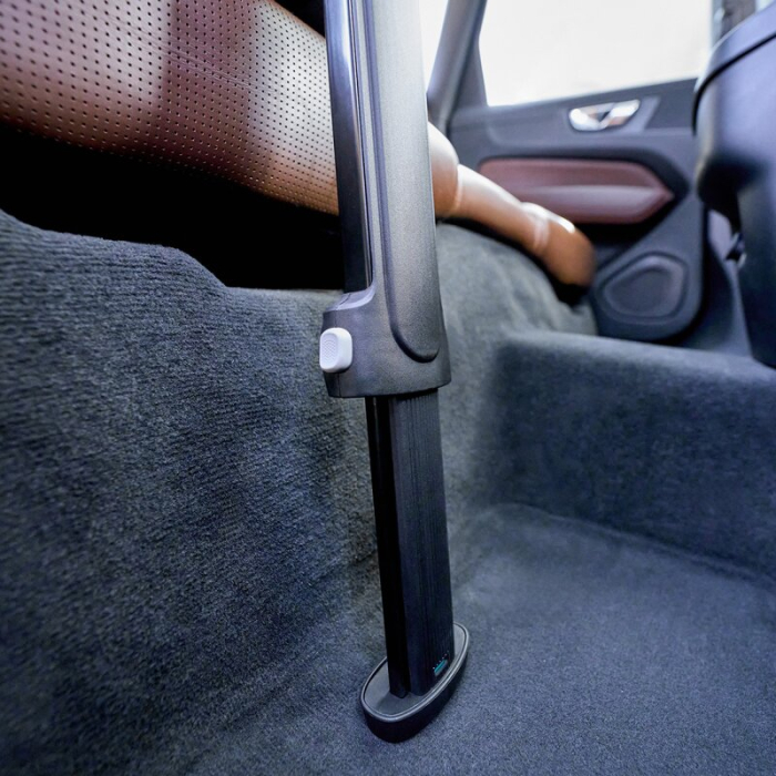 Scoica auto, Lionelo, Moxie, i-Size, Include baza rotativa 360 cu picior de fixare, 40-87 cm, Tetiera reglabila, intarita cu spuma de memorie, Carcasa ventilata, Din bambus, Protectie avansata, Confor [28]