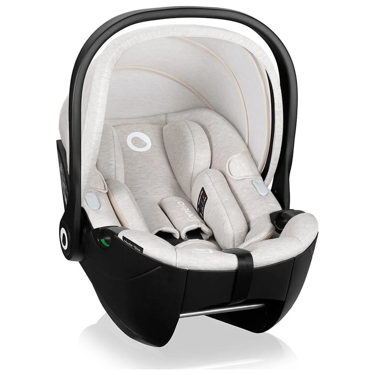 Scoica auto, Lionelo, Moxie, i-Size, Include baza rotativa 360 cu picior de fixare, 40-87 cm, Tetiera reglabila, [8]