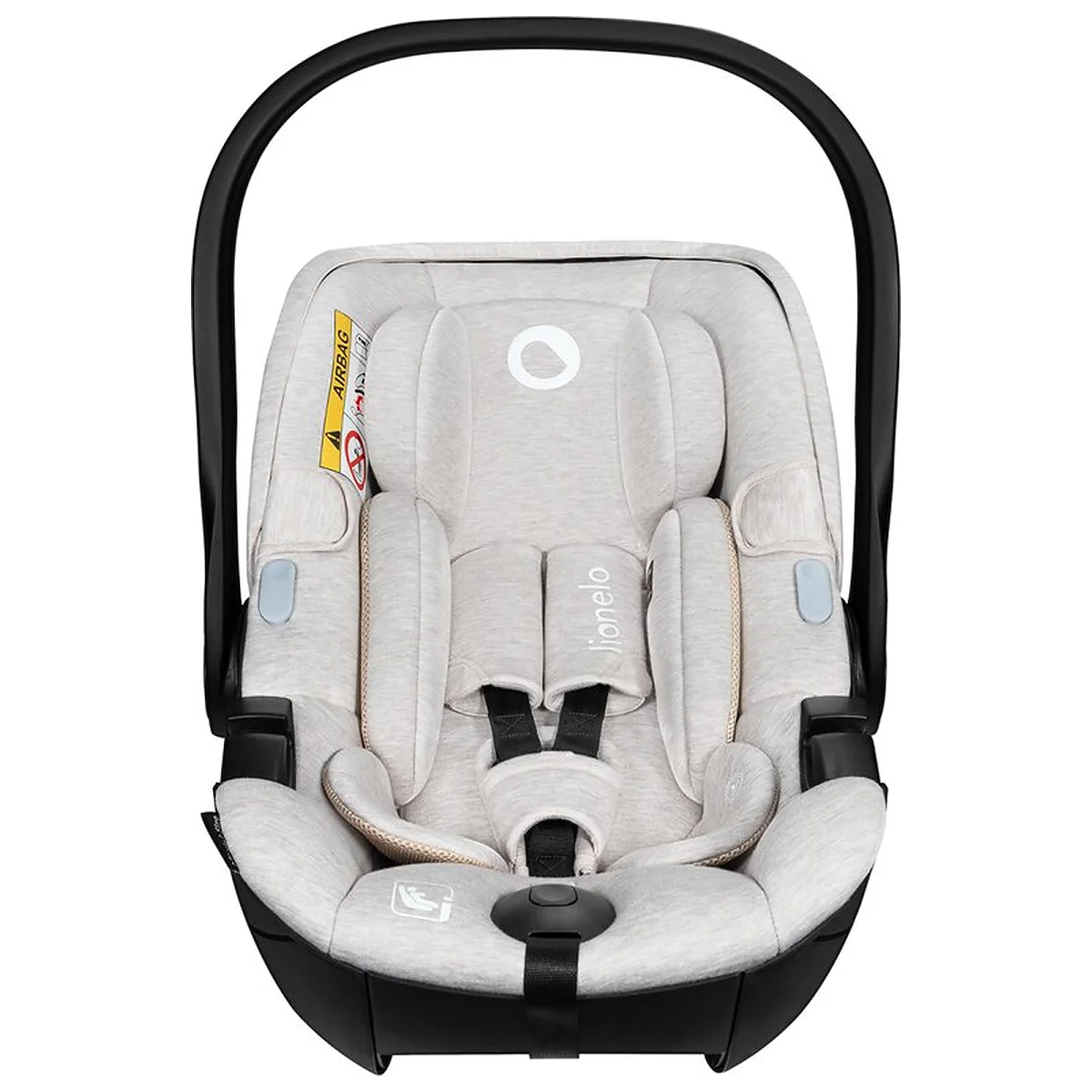 Scoica auto, Lionelo, Moxie, i-Size, Include baza rotativa 360 cu picior de fixare, 40-87 cm, Tetiera reglabila, [9]