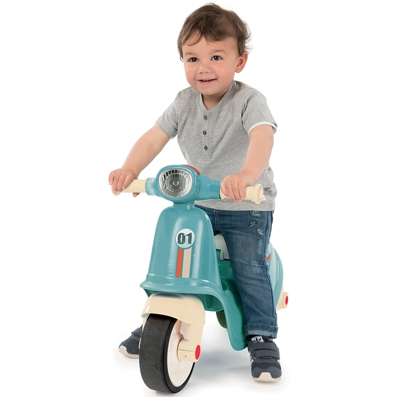Scuter Smoby Scooter Ride-On albastru [10]