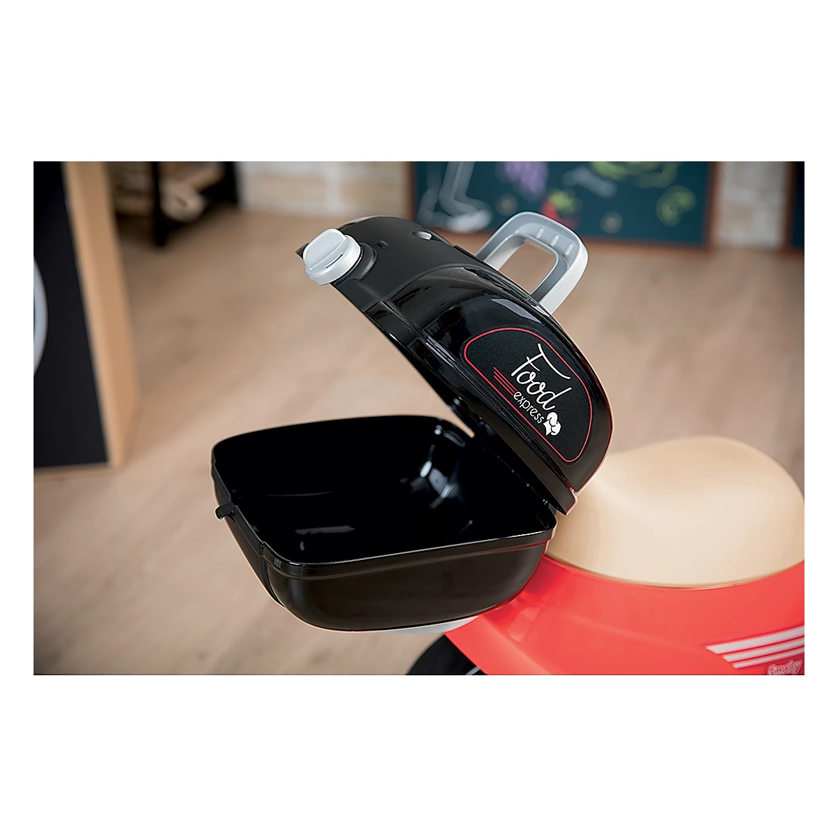 Scuter Smoby Scooter Ride-On Food Express, Rosu 5 ani [8]