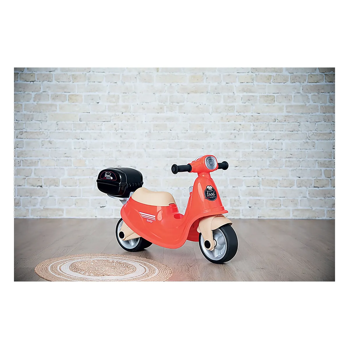 Scuter Smoby Scooter Ride-On Food Express, Rosu 5 ani [2]