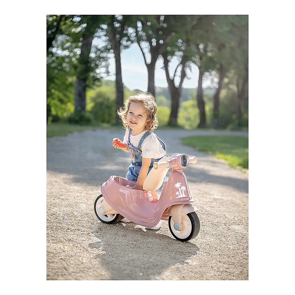 Scuter Smoby Scooter Ride-On roz [5]