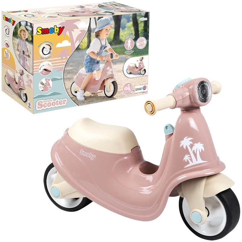 Scuter Smoby Scooter Ride-On roz [7]