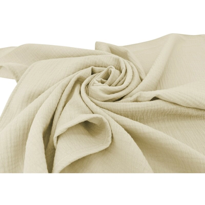Set 2 museline, MimiNu, Multifunctionale, Din bumbac certificat Oeko Tex Standard 100,80x80 cm, Warm beige and Cream [4]