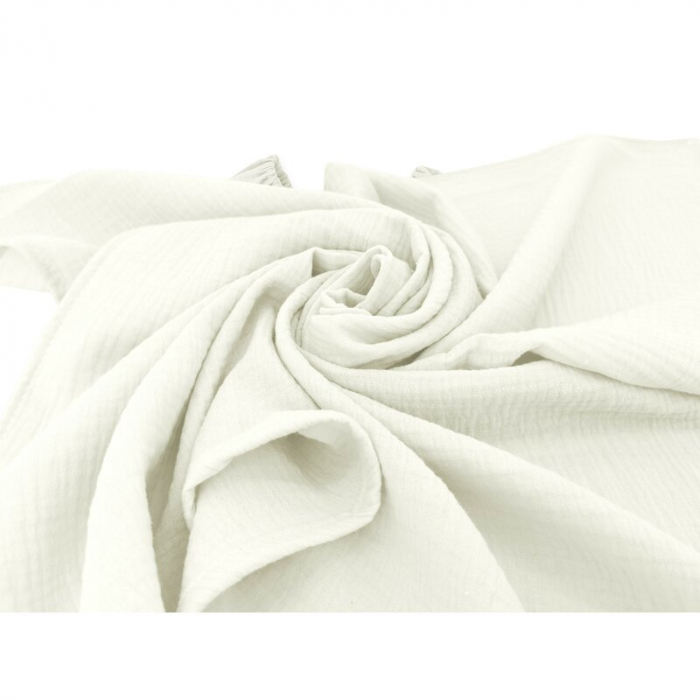 Set 2 museline, MimiNu, Multifunctionale, Din bumbac certificat Oeko Tex Standard 100,80x80 cm, Warm beige and Cream [5]