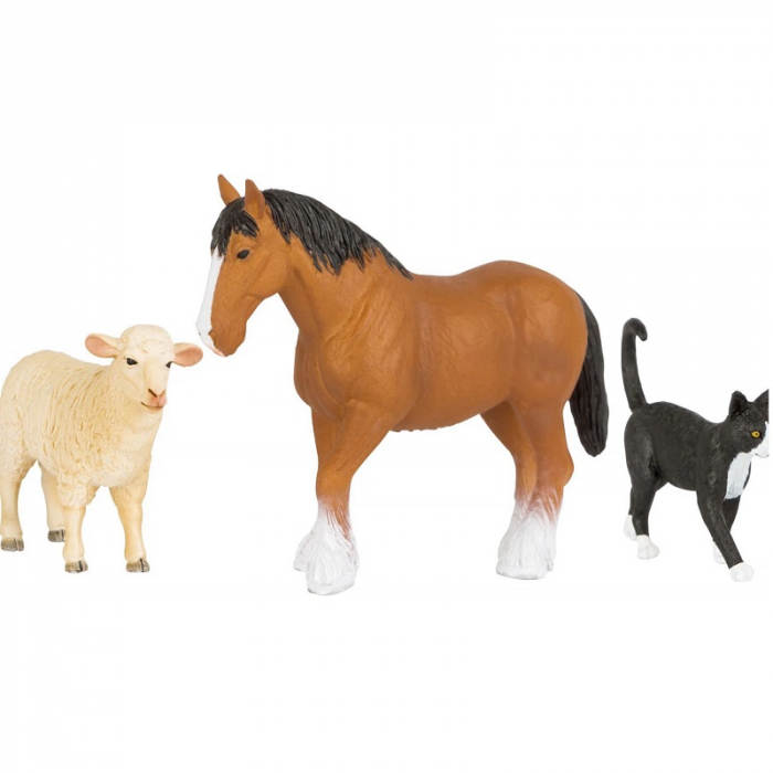 Set 3 figurine Animale de la Ferma [2]