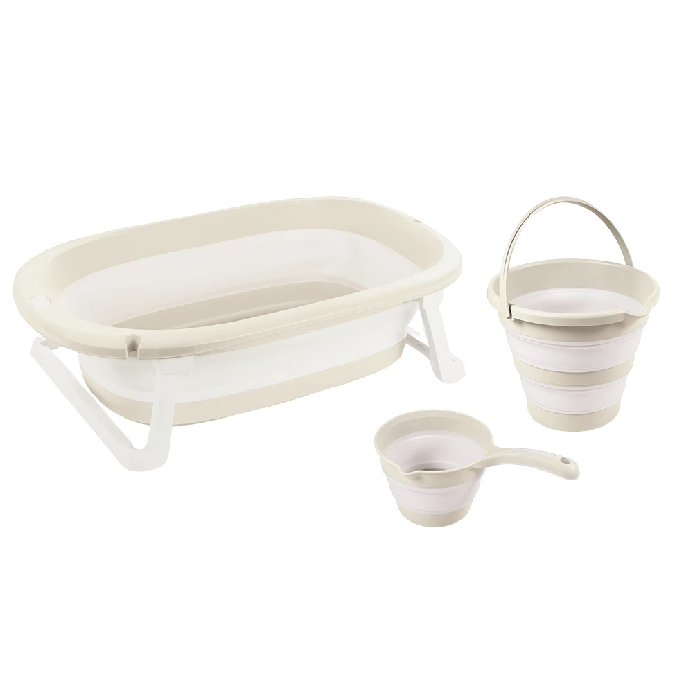 Set 3 in 1 cu cadita pliabila - Bej de la Dolu Nuve [1]