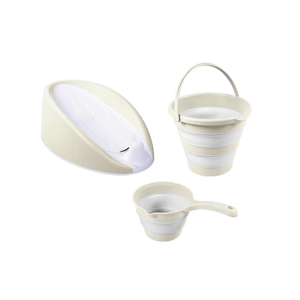 Set 3 in 1 cu suport anatomic pentru cadita - Bej de la Dolu Nuve [1]