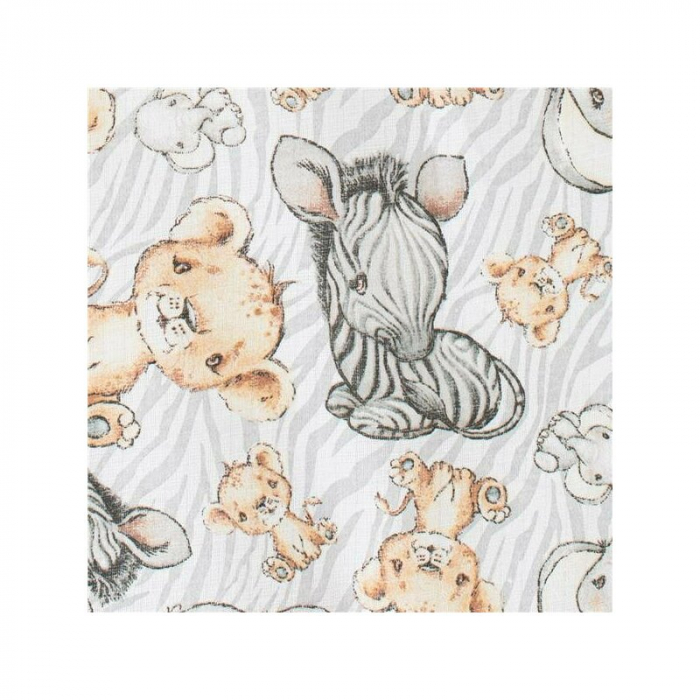 Set 3 scutece, New Baby, Multifunctionale, bumbac 100%, 70x80 cm, Multicolor [6]