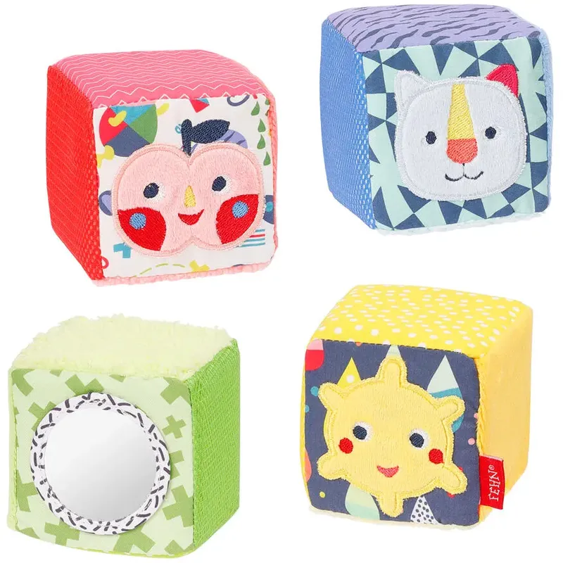 Set 4 cuburi - Prietenii culorilor [1]