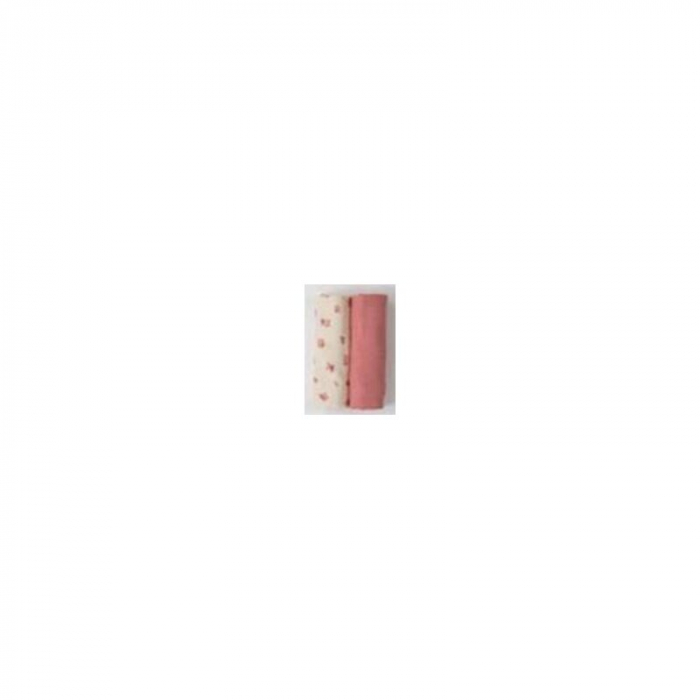 Set 4 lavete, Bubaba, Din muselina, 40x40 cm, Pink [2]