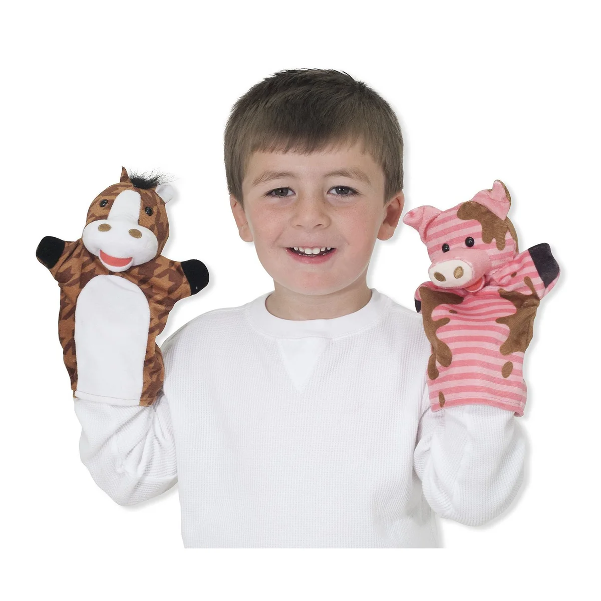 Set 4 papusi de mana Ferma - Melissa and Doug [2]