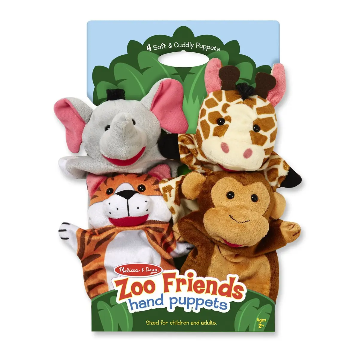 Set 4 papusi de mana Zoo Melissa and Doug [2]