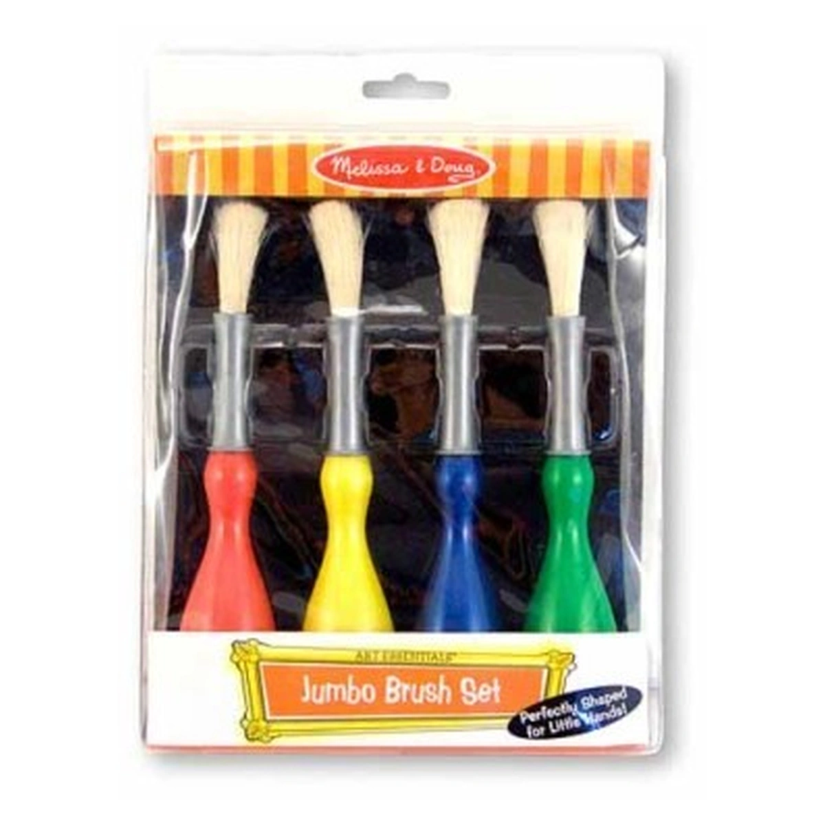 Set 4 pensule jumbo cu maner special Melissa and Doug [2]