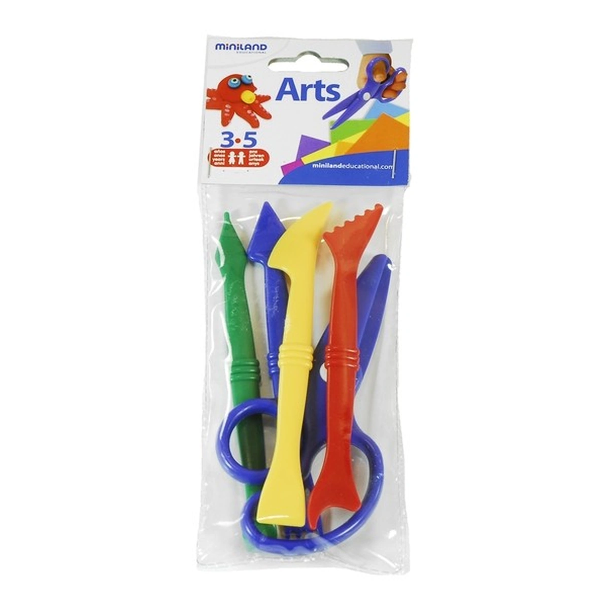 Set 5 accesorii pentru modelaj - Miniland [2]