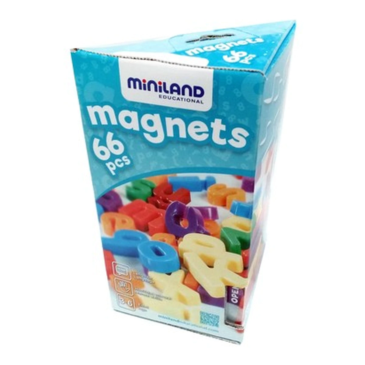 Set 66 litere mici magnetice - Miniland [5]