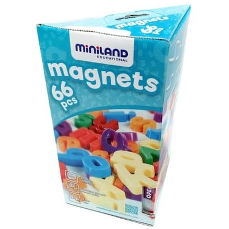 Set 66 litere mici magnetice - Miniland [5]