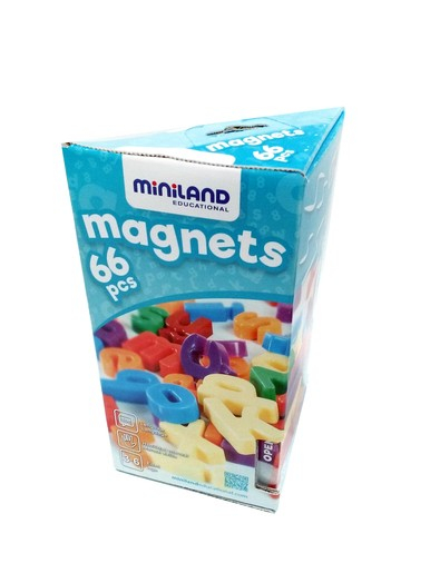 Set 66 litere mici magnetice - Miniland [5]
