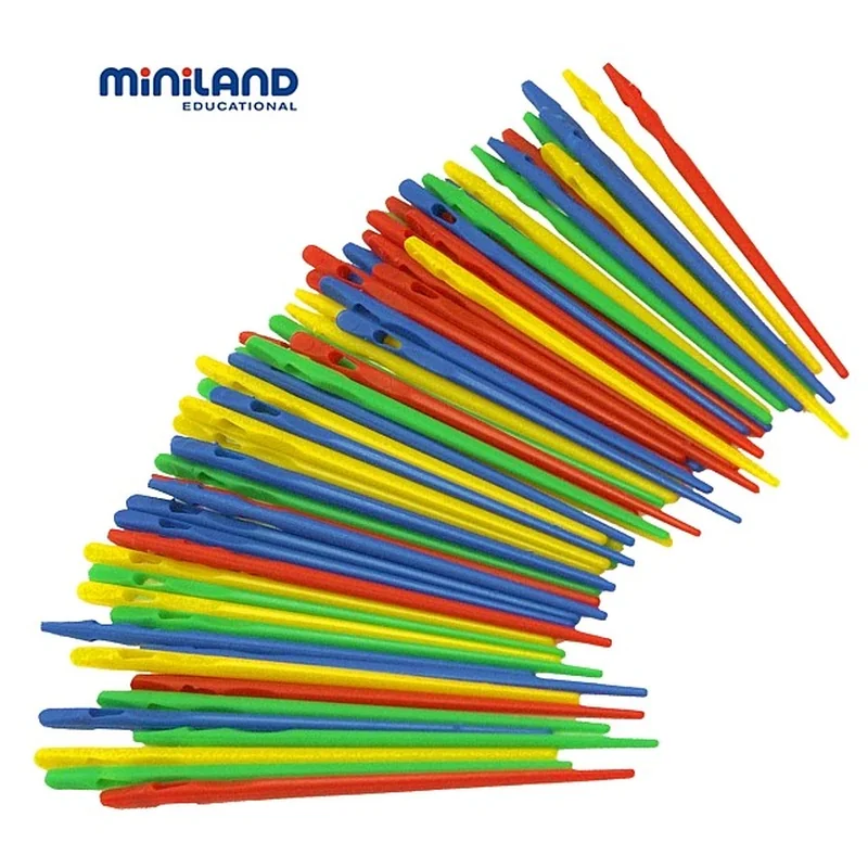 Set ace mari pentru insirat Miniland 100 buc [2]