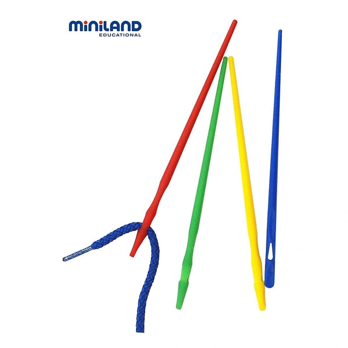 Set ace mari pentru insirat Miniland 100 buc [2]