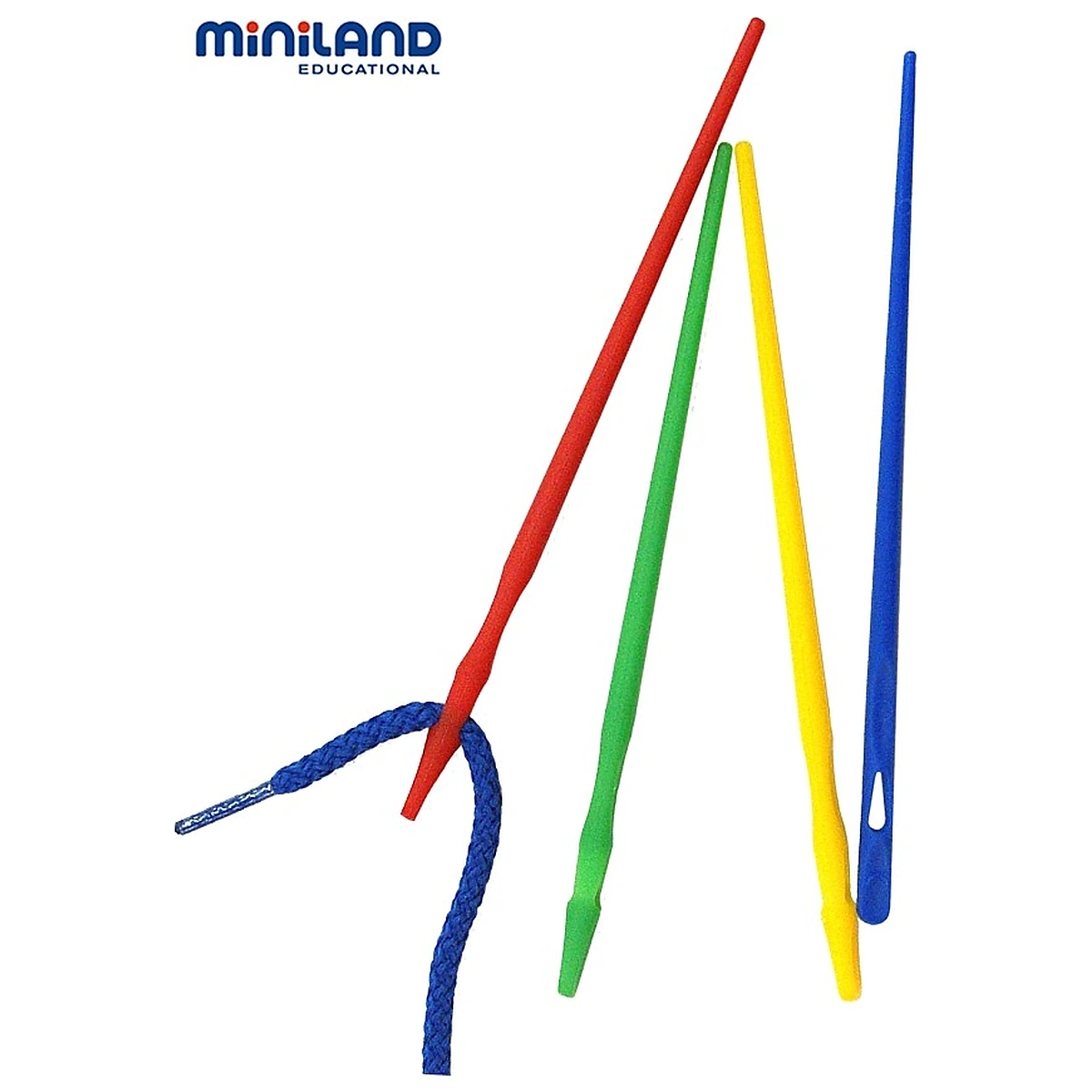 Set ace mari pentru insirat Miniland 100 buc 9 ani [2]