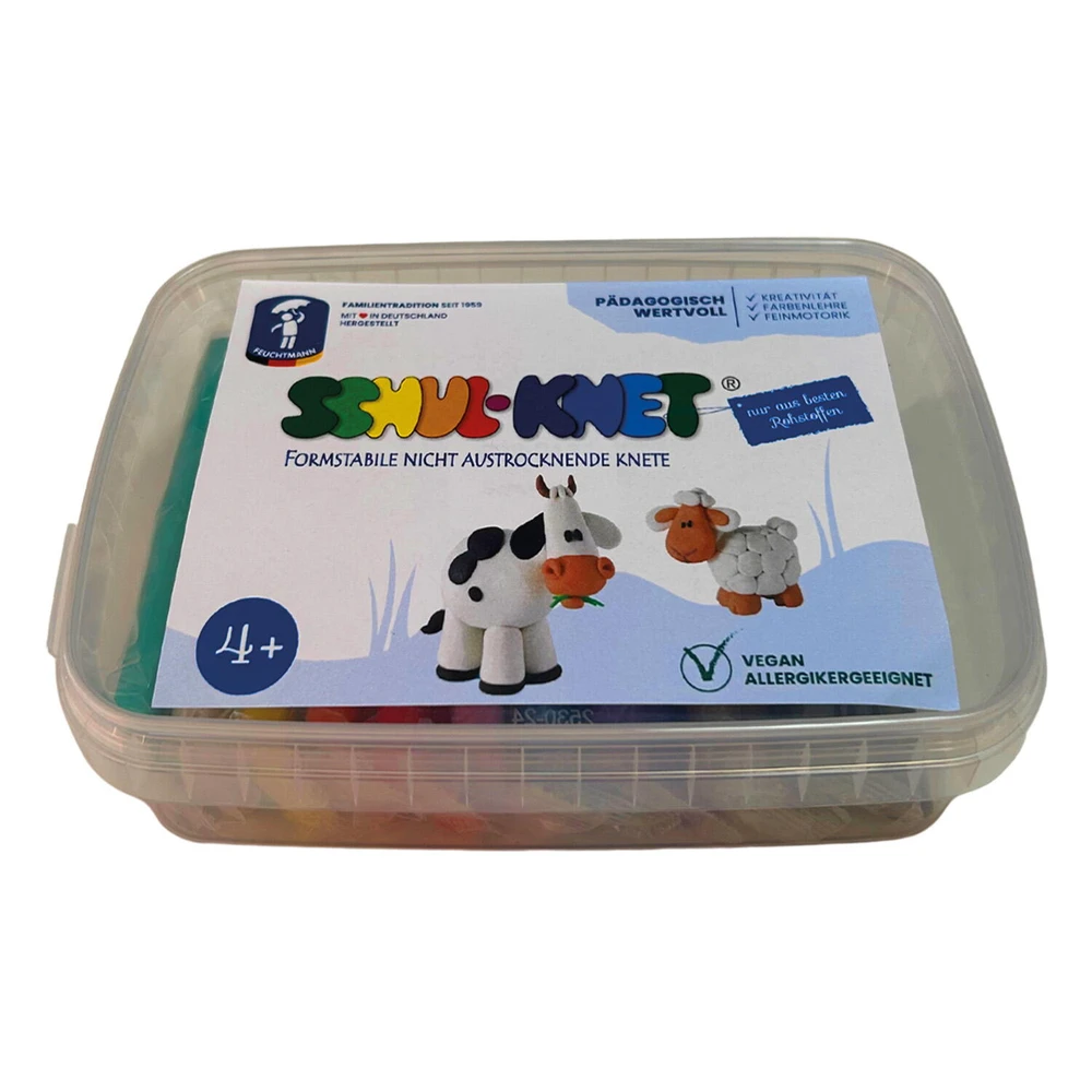 Set batoane plastilina 10 culori FEUCHTMANN pentru copii [2]