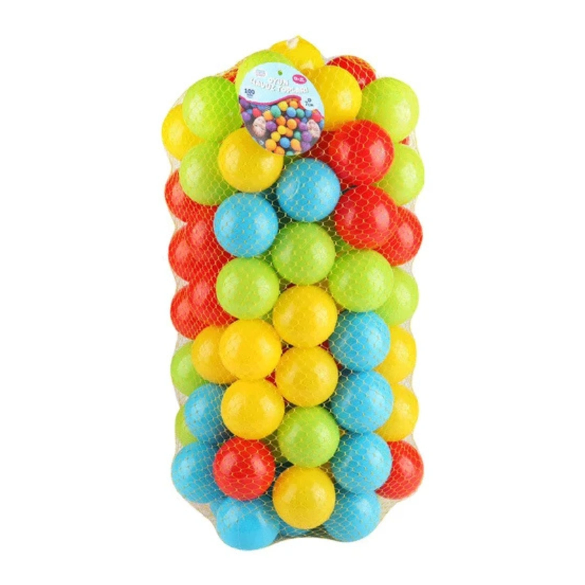 Set bile multicolore 100 buc - 7cm [1]