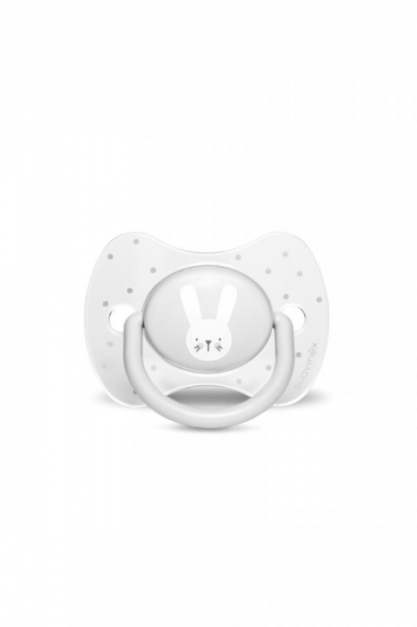 Set cadou 4 articole, iepuras gri, Hygge Suavinex [2]