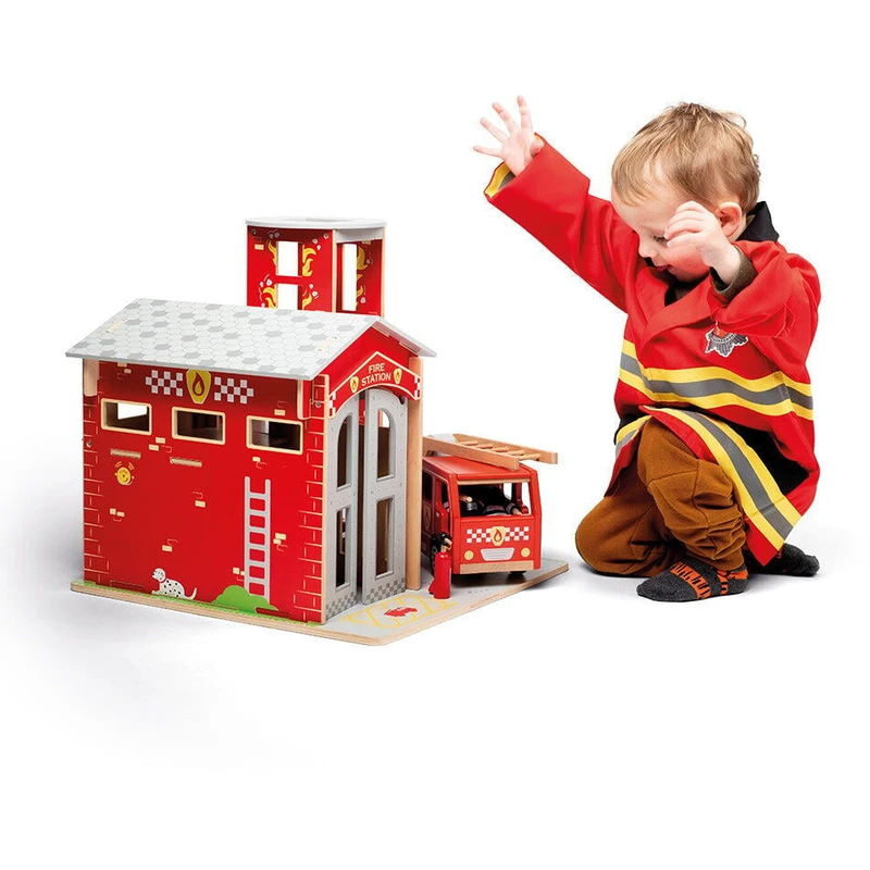 Set costum si accesorii pompier pentru copii (3-5 ani) [4]