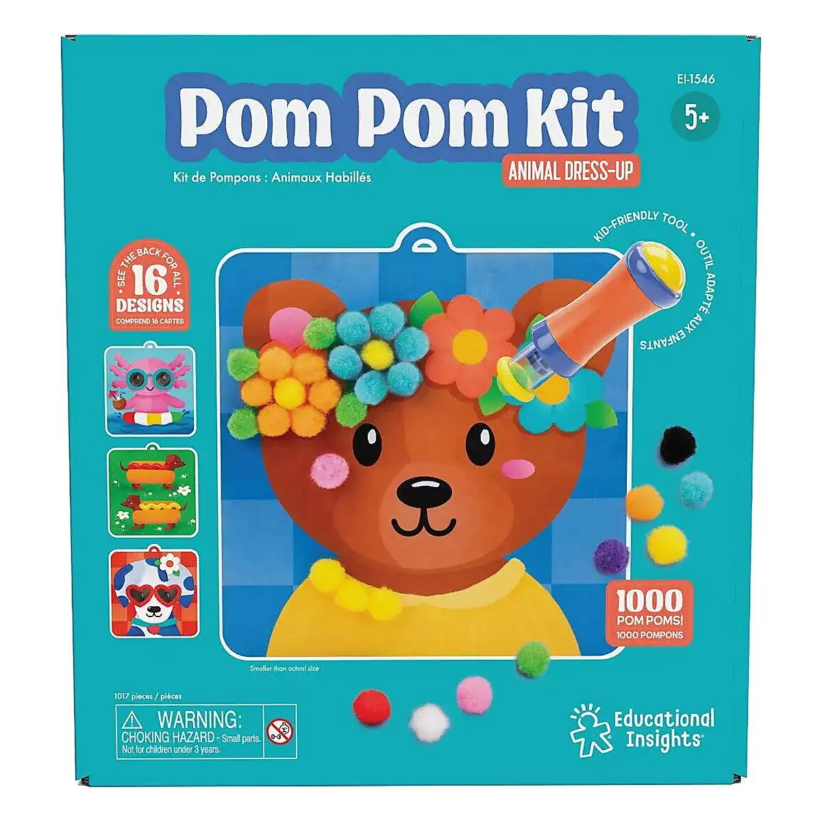 Set creativ cu pompoane - Imbraca animalutele [5]