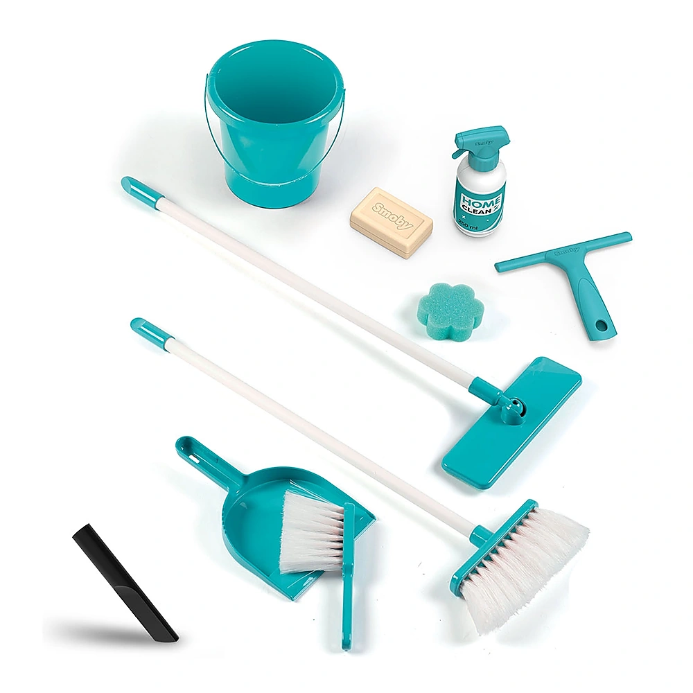 Set curatenie pentru copii cu troller si aspirator electronic Rowenta negru [3]