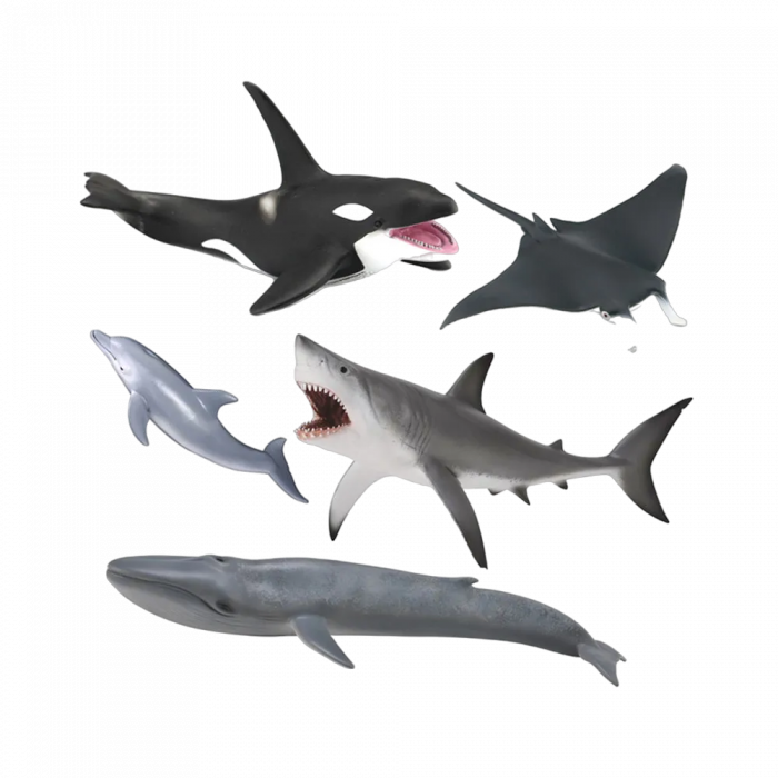 Set De 5 Figurine Pictate Manual Viata Marina [2]