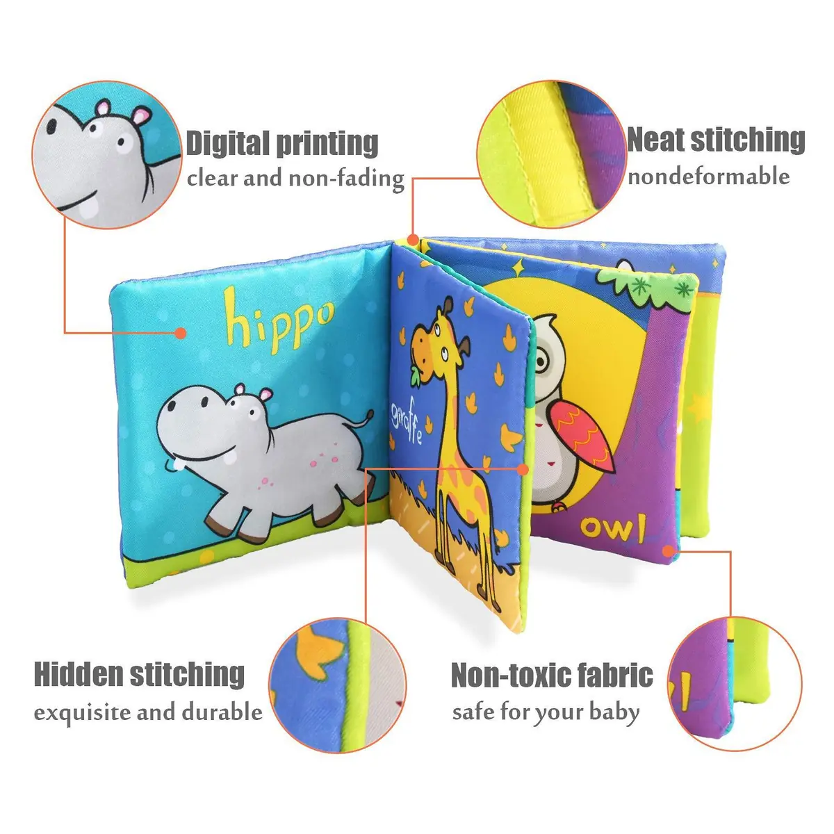 Set de 6 carticele fosnitoare 0+ luni [7]