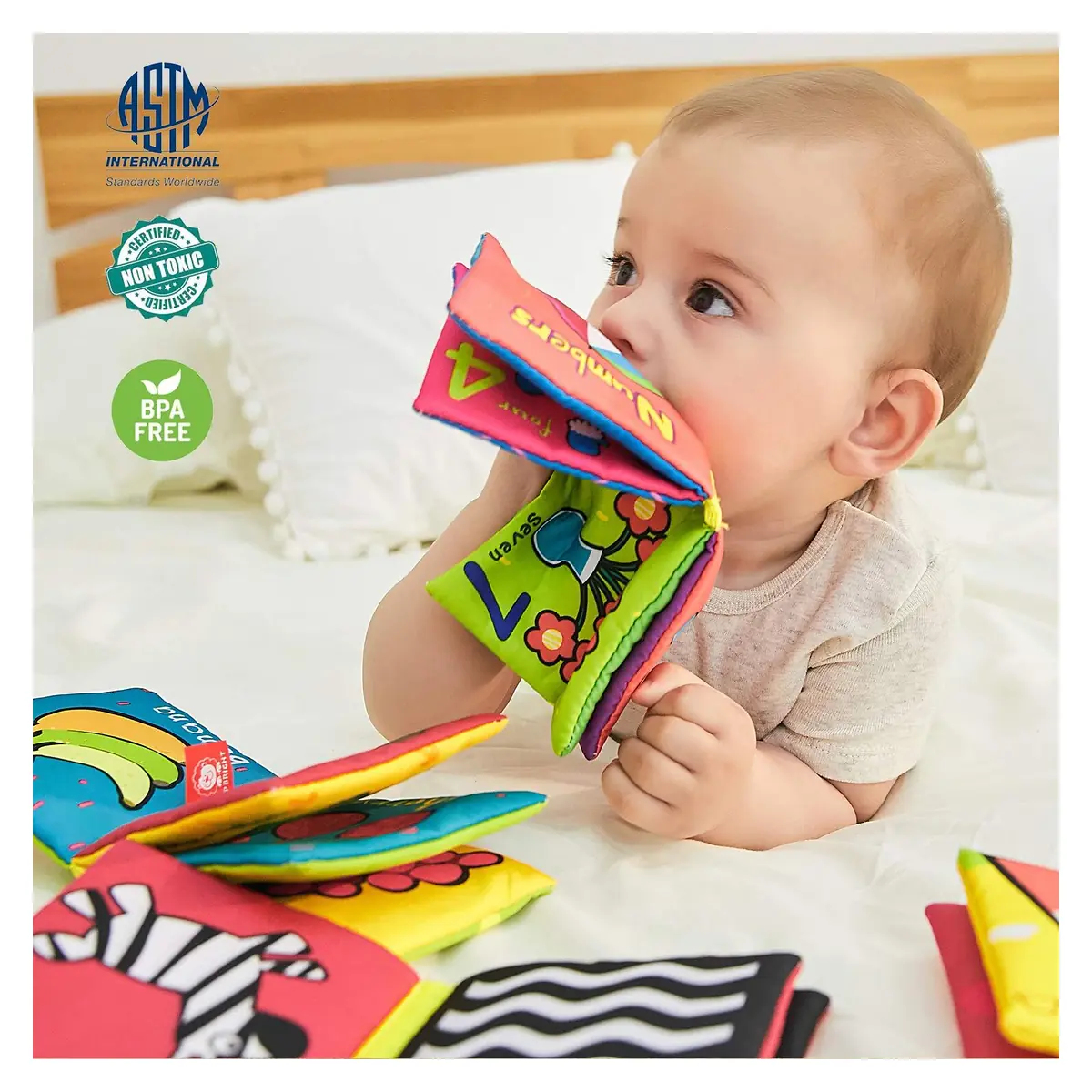 Set de 6 carticele fosnitoare 0+ luni [6]