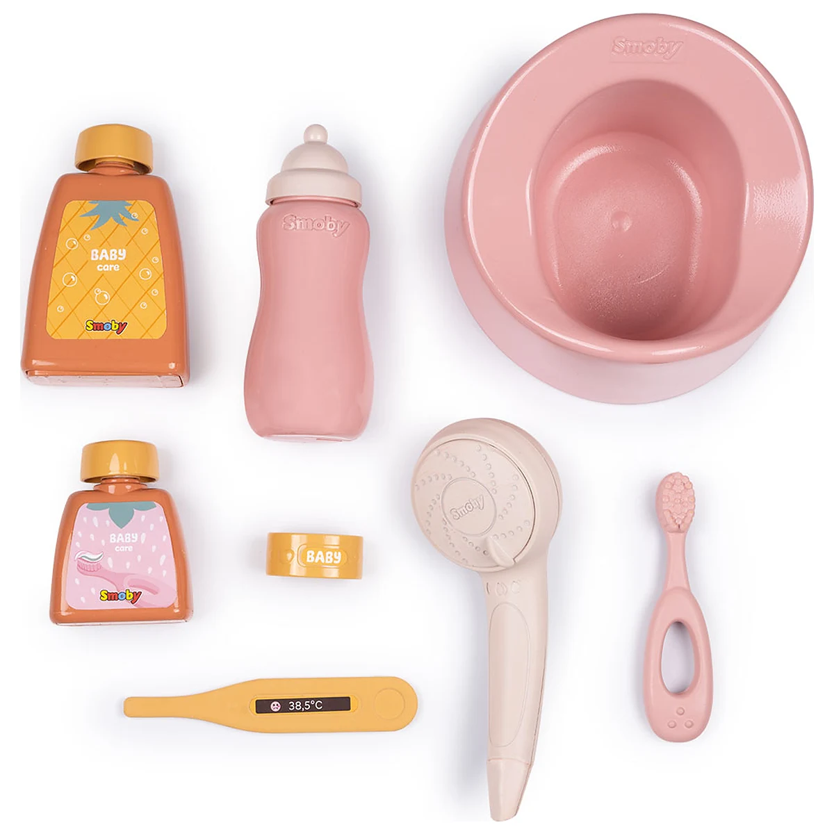 Set de baie pentru papusa Smoby Baby Nurse Bath cu 8 accesorii 3 ani [3]