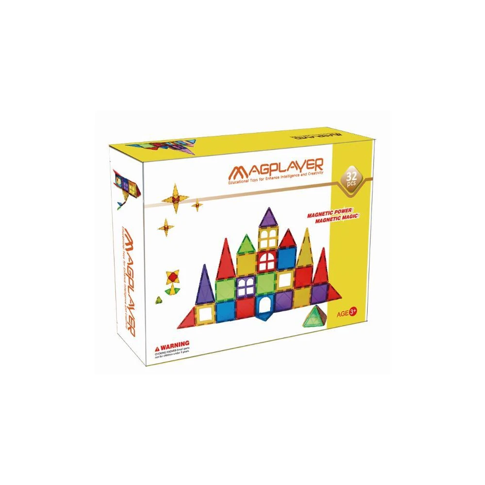 Set de constructie magnetic - 32 piese [2]