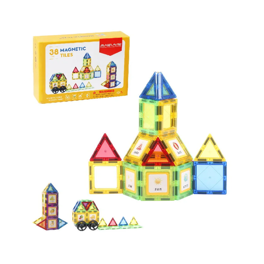 Set de constructie magnetic 3D - 38 piese [3]