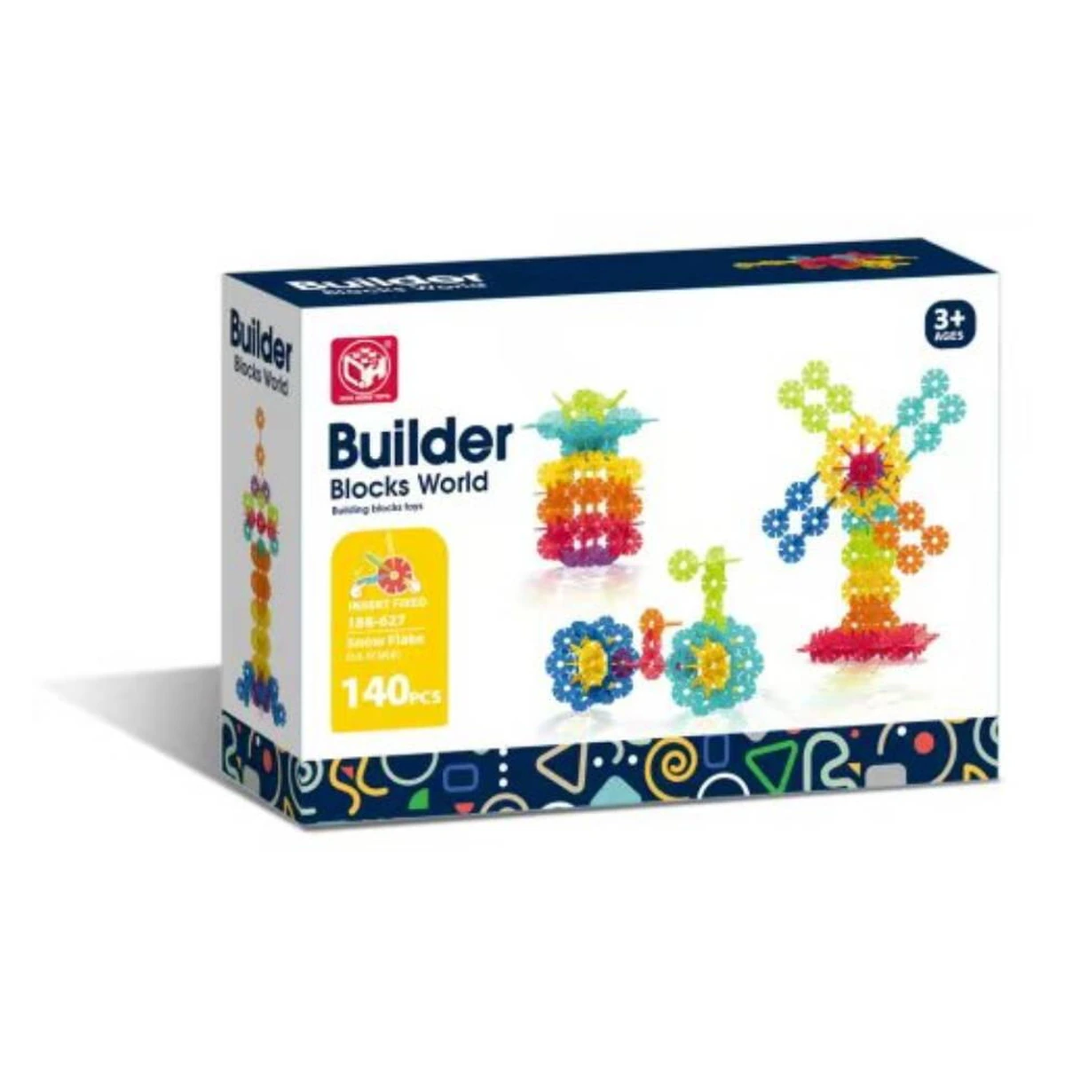 Set de constructie STEAM - Fulgi de zapada (140 piese) [2]