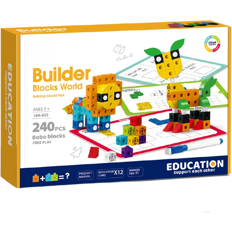 Set de constructie STEAM - Invatam si ne distram (240 piese) [2]