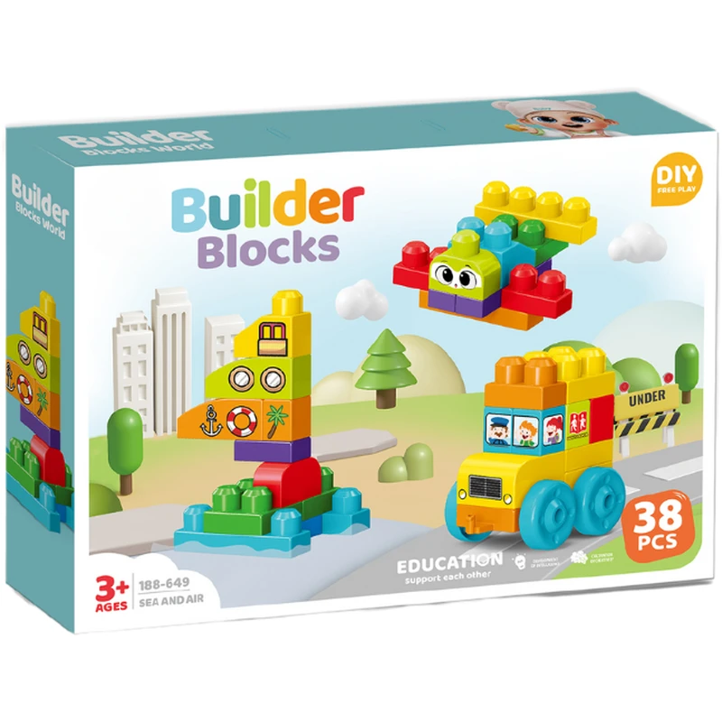 Set de constructie STEAM - Vehicule (38 piese) [2]