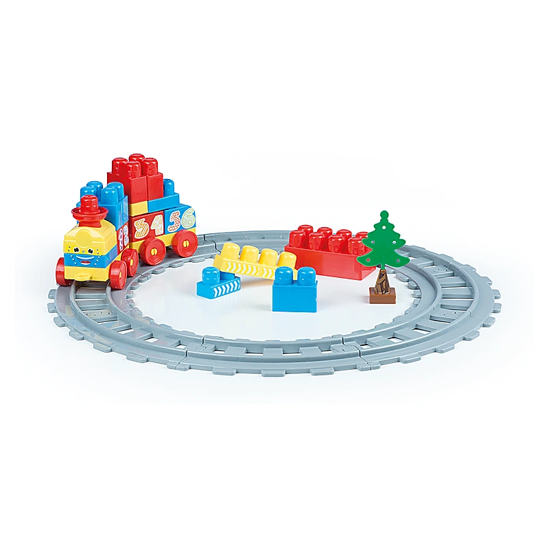 Set de constructii cu trenulet - 36 piese [3]