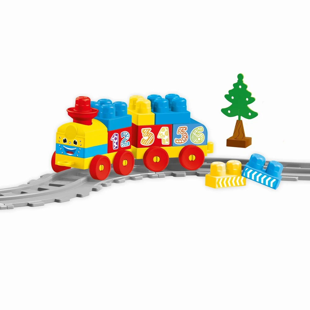 Set de constructii cu trenulet - 36 piese [2]