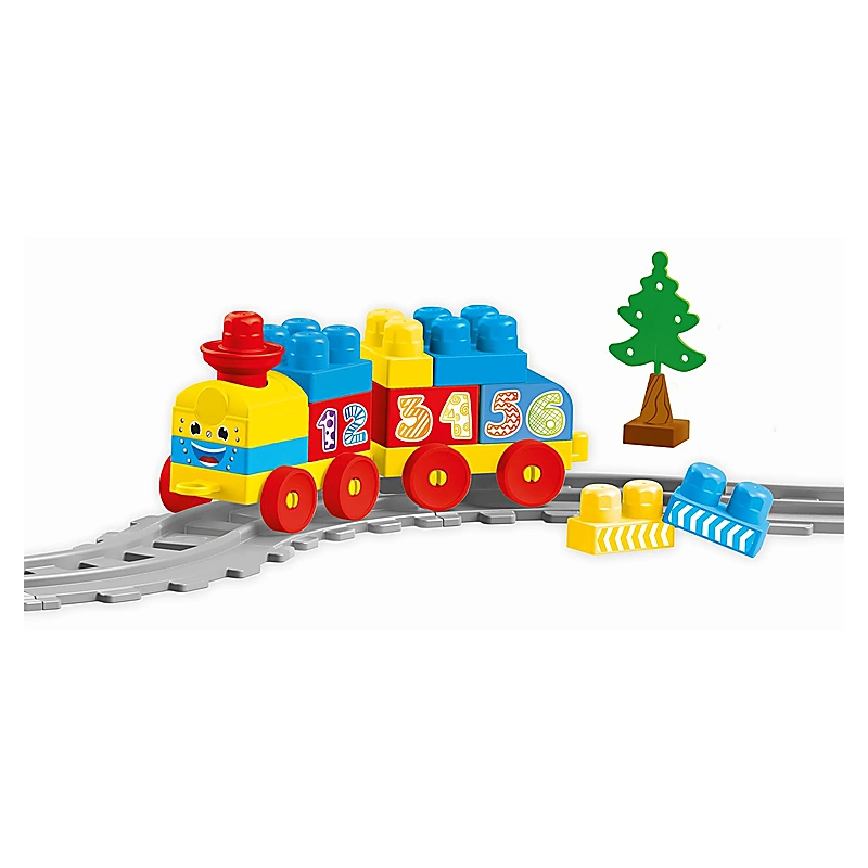 Set de constructii cu trenulet - 36 piese [2]