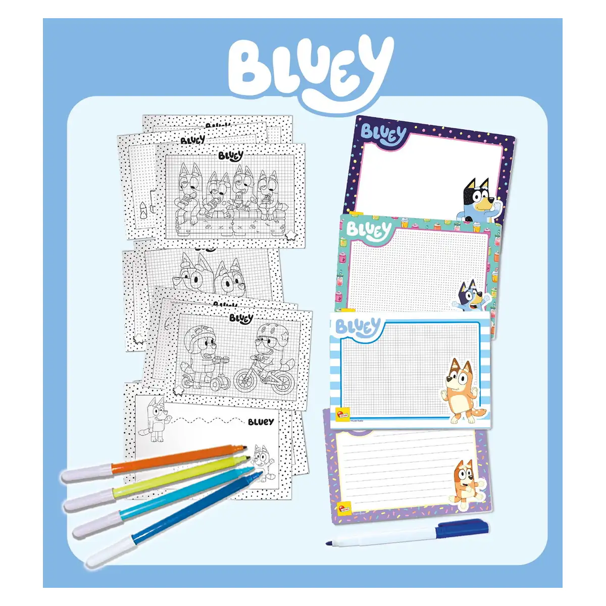Set de desen Bluey Lisciani [3]