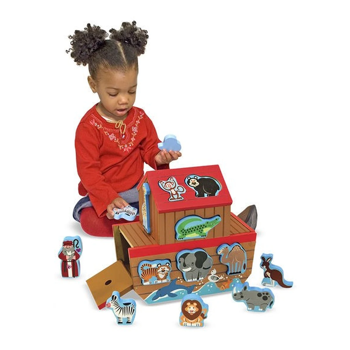 Set de joaca din lemn Arca lui Noe Melissa and Doug [2]