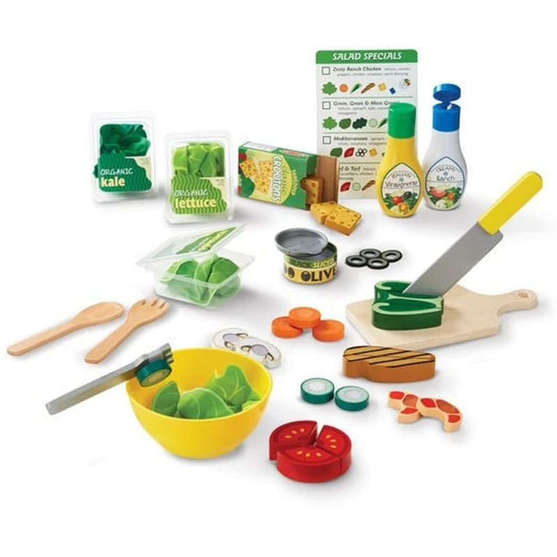 Set de joaca din lemn Salate delicioase Melissa and Doug [3]