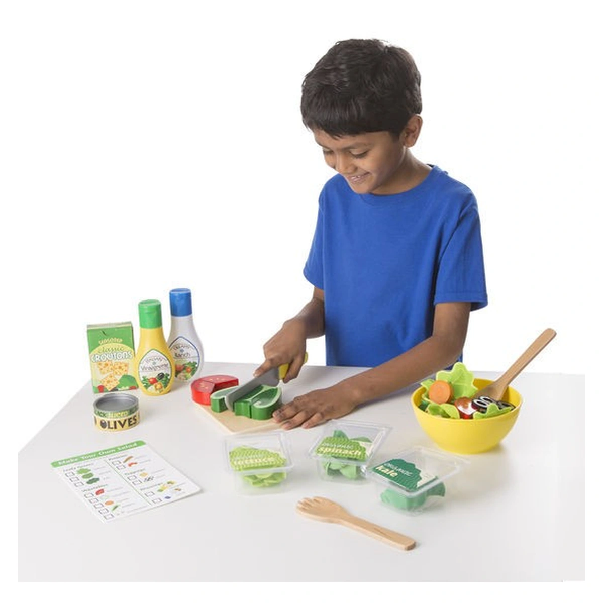 Set de joaca din lemn Salate delicioase Melissa and Doug [3]
