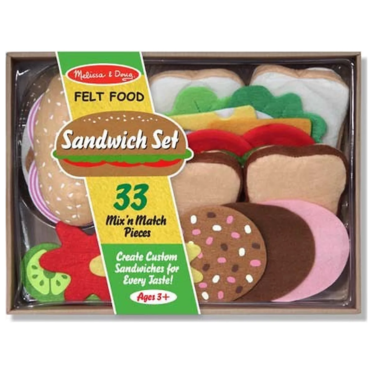 Set de joaca Sandwich - Melissa & Doug 3 ani [3]