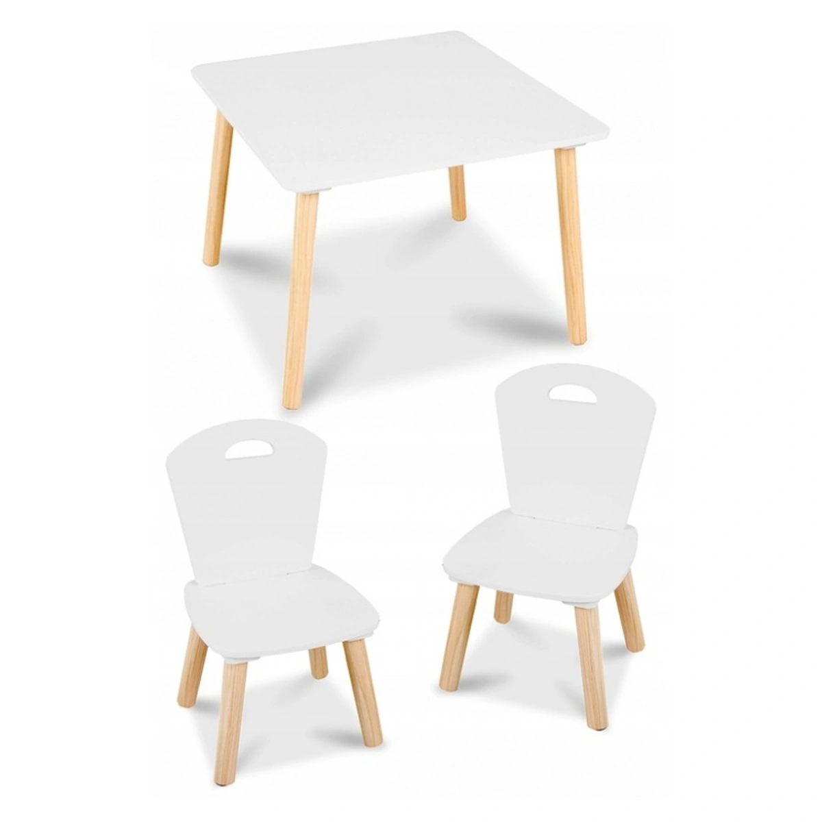 Set de masa cu doua scaune pentru copii Ricokids [2]